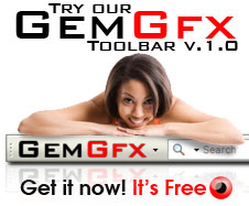 Get the GemGfx Toolbar Now With this GemGfx toolbar, you can keep up to date with the latest developments in the GemGfx community.
