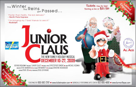Junior Claus Print Ad