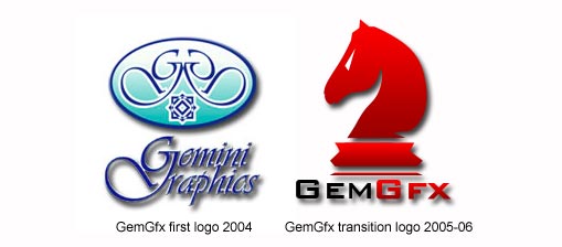 GemGfx's first and Transitioned Logos